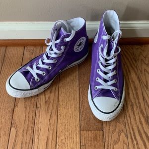 Converse Chucks Purple M5.5/W7.5 EUC